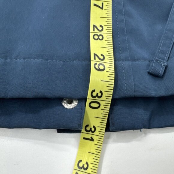 Nautica Womens Rain Jacket Large Hooded Coat Sailboats Lined Full Zip Pockets - Picture 6 of 14